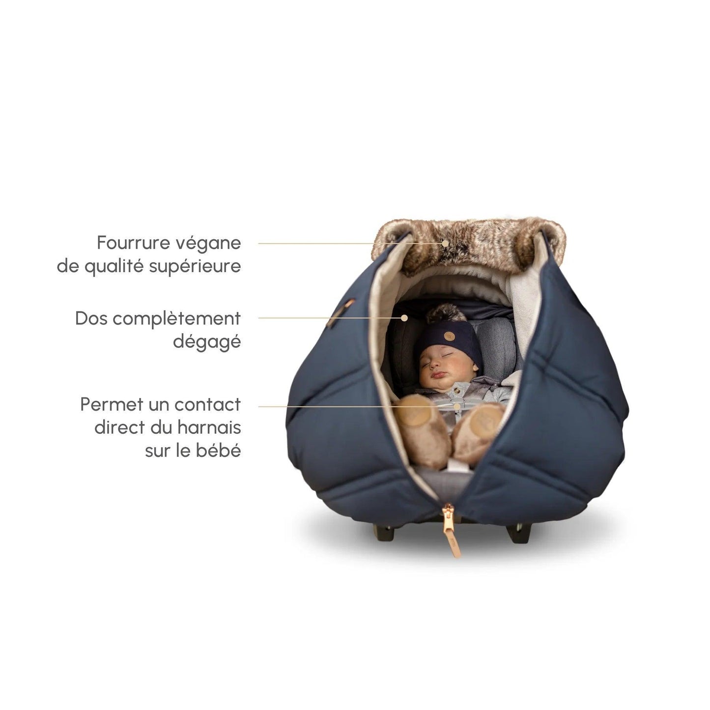 Location - Petit Coulou Housse hiver Onyx Loup