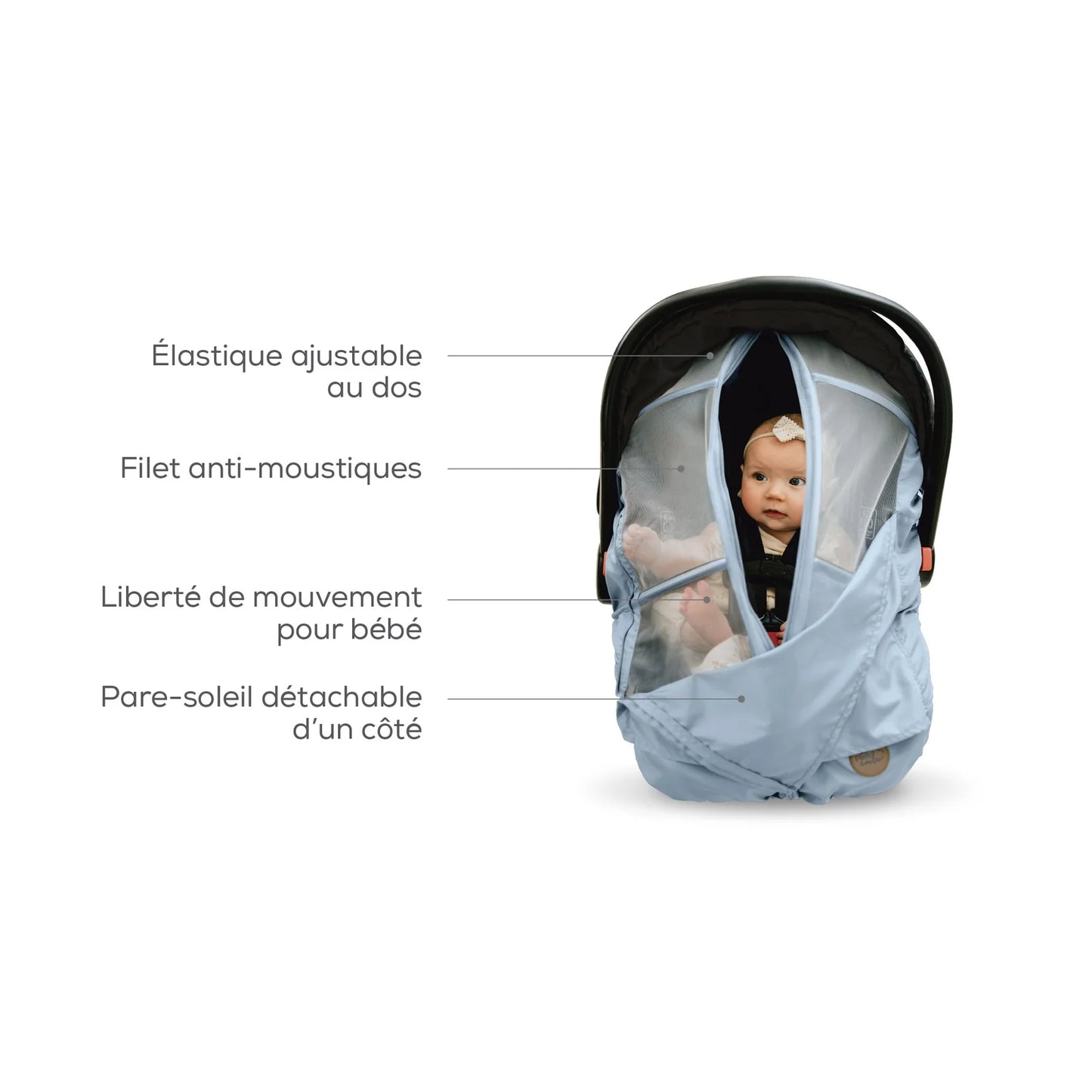 Location - Petit Coulou - Housse d'été pour siège auto