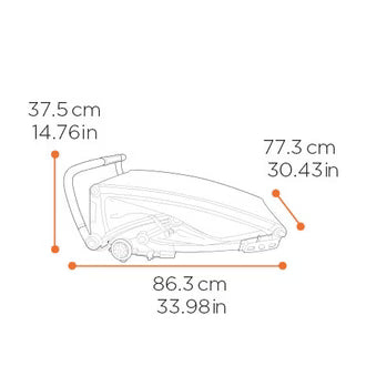 Thule Chariot Cross 2 (2 places) - offre